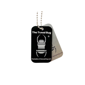 QR Travel Bug - Glow in the Dark - Black