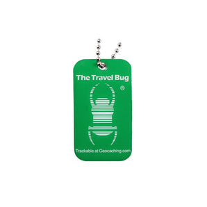 QR Travel Bug - Glow in the Dark - Green