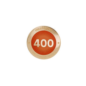 Milestone Pin - 400 Finds